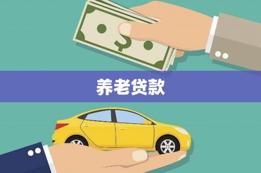 漯河养老贷款