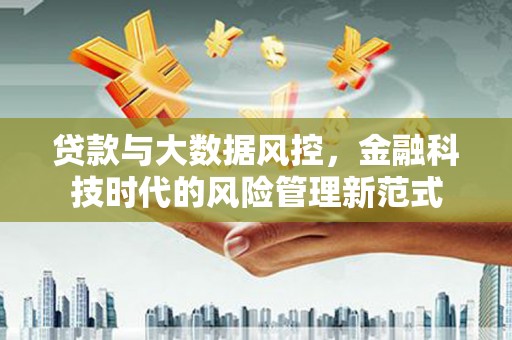 龙游贷款与大数据风控，金融科技时代的风险管理新范式