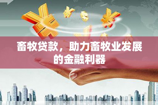 集安畜牧贷款，助力畜牧业发展的金融利器