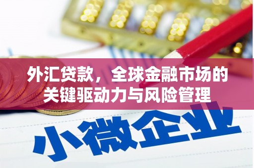 昆都仑外汇贷款，全球金融市场的关键驱动力与风险管理