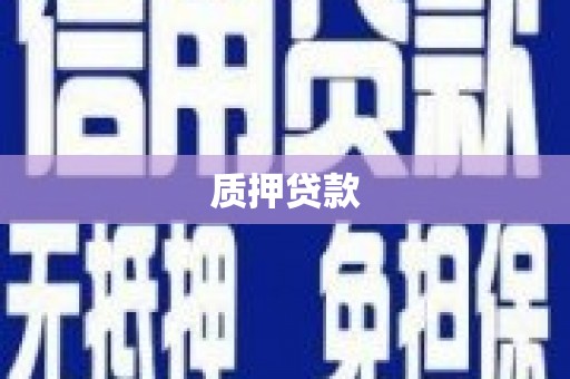 潭子质押贷款