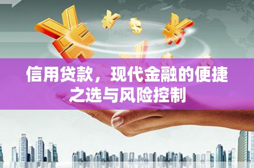 吴起信用贷款，现代金融的便捷之选与风险控制