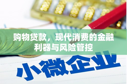 扶绥购物贷款，现代消费的金融利器与风险管控