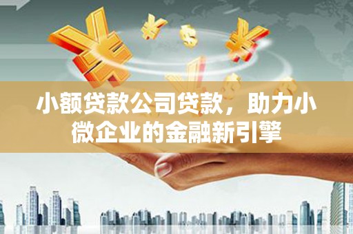 滑县小额贷款公司贷款，助力小微企业的金融新引擎