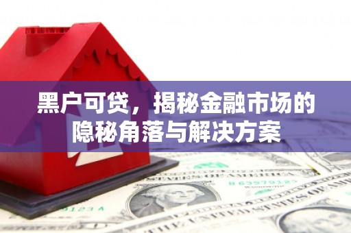太谷黑户可贷，揭秘金融市场的隐秘角落与解决方案