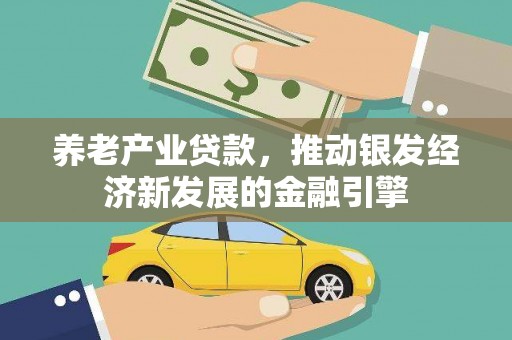 志丹养老产业贷款，推动银发经济新发展的金融引擎