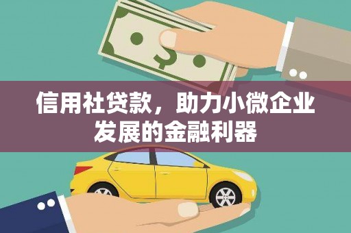施秉信用社贷款，助力小微企业发展的金融利器