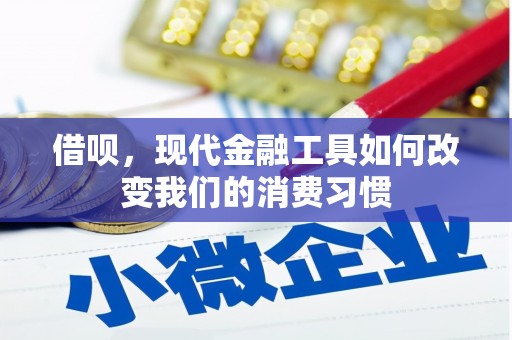 正镶白旗借呗，现代金融工具如何改变我们的消费习惯
