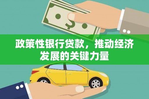 金牛政策性银行贷款，推动经济发展的关键力量