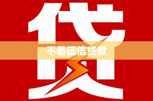 沿河不看征信贷款